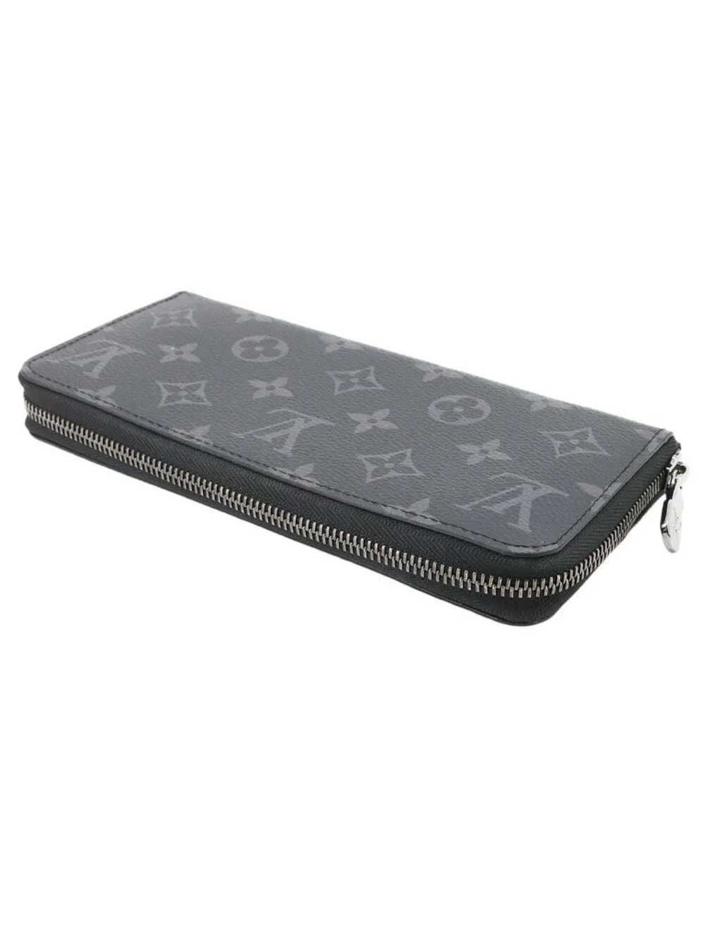 Louis Vuitton Monogram Eclipse Zippy Wallet Horizontal